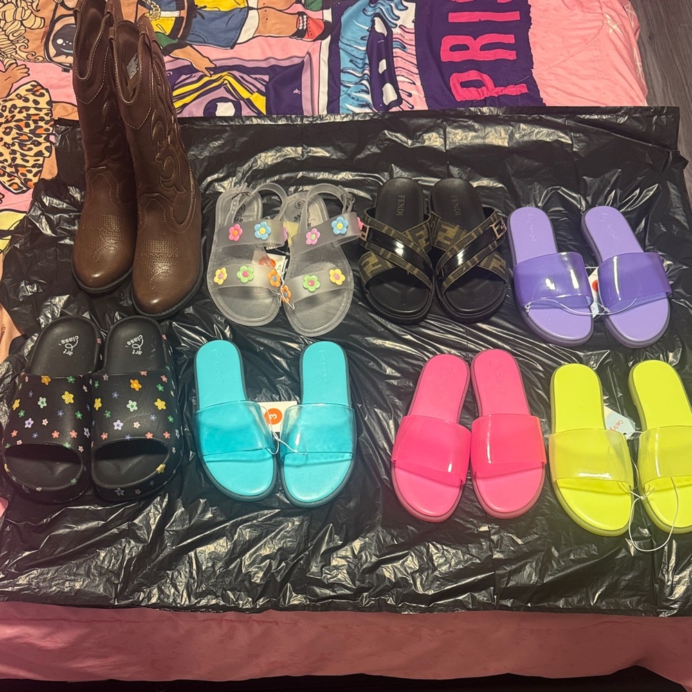Target Girls New and gently worn shoe bundle